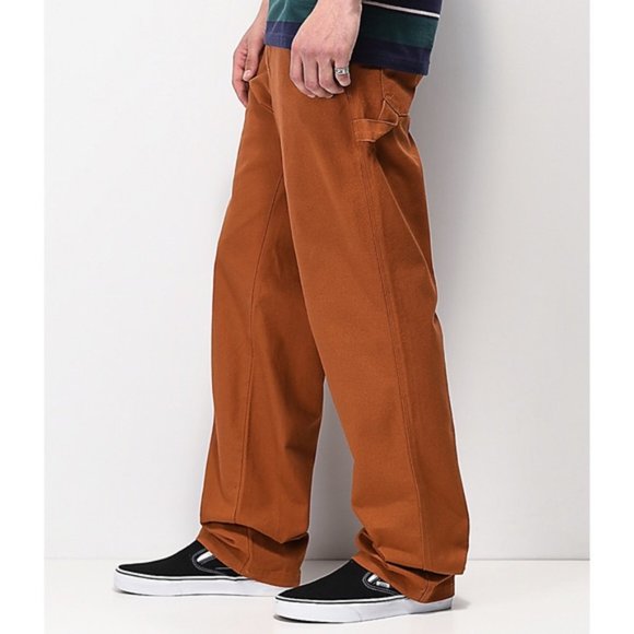 Empyre Vault Carpenter Mocha Brown Pant Jeans - Picture 4 of 13